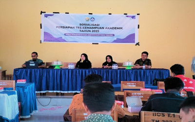 Dikbud Sultra Gelar Sosialisasi Tes Kemampuan Akademik di SMAN 1 Konawe Selatan