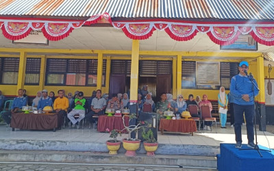 Pembukaan PORSENI HUT ke-44 SMAN 1 Konsel Berlangsung Meriah